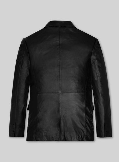 Al Pacino Leather Blazer