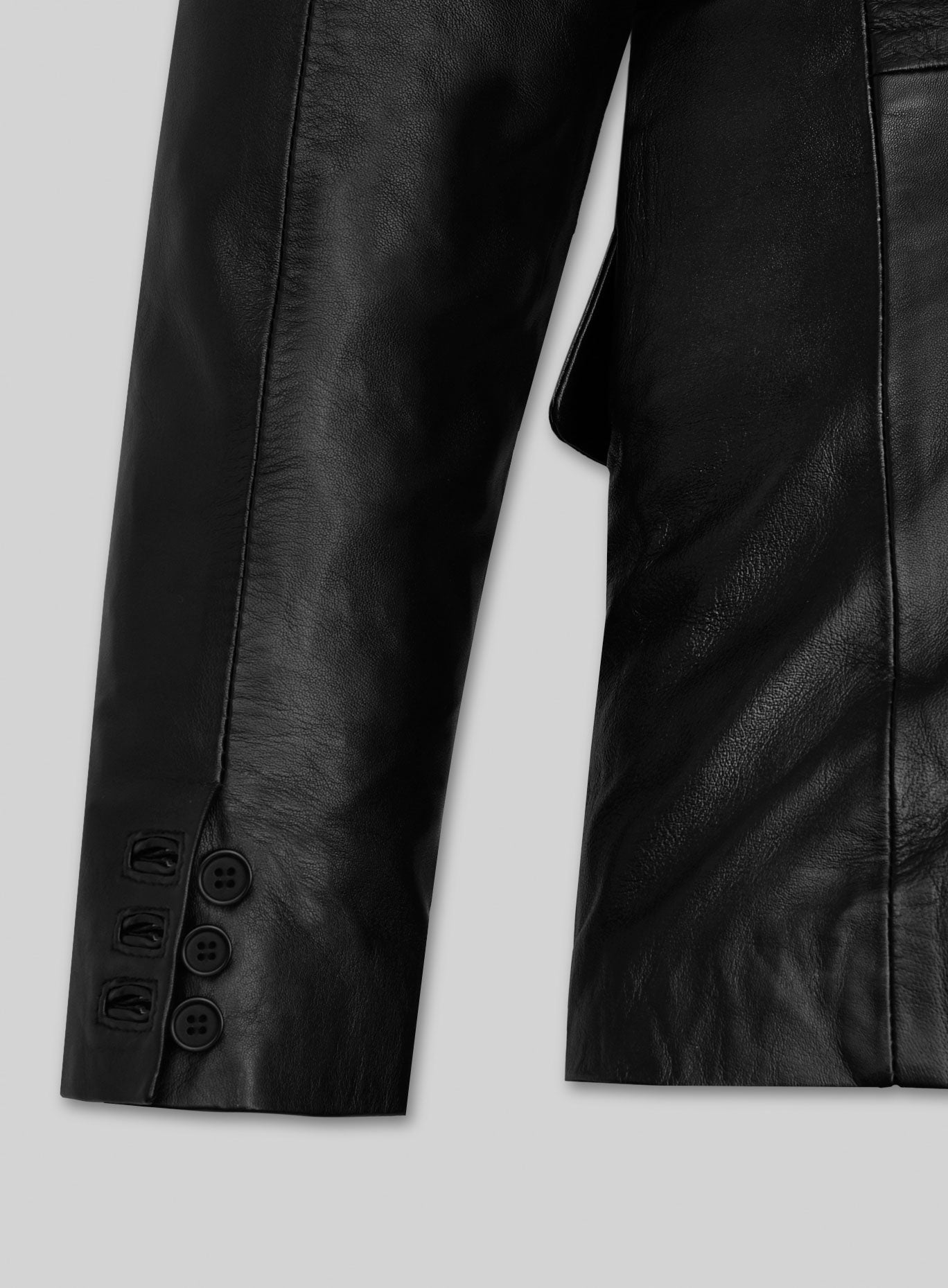 Al Pacino Leather Blazer