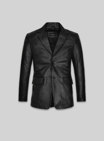 Al Pacino Leather Blazer