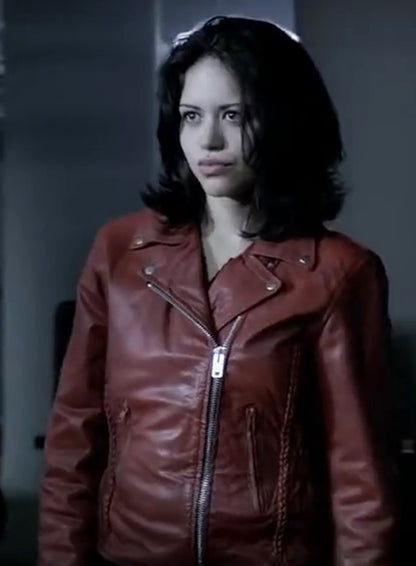Alyssa Diaz Ben 10: Alien Swarm Leather Jacket - LeatherCult