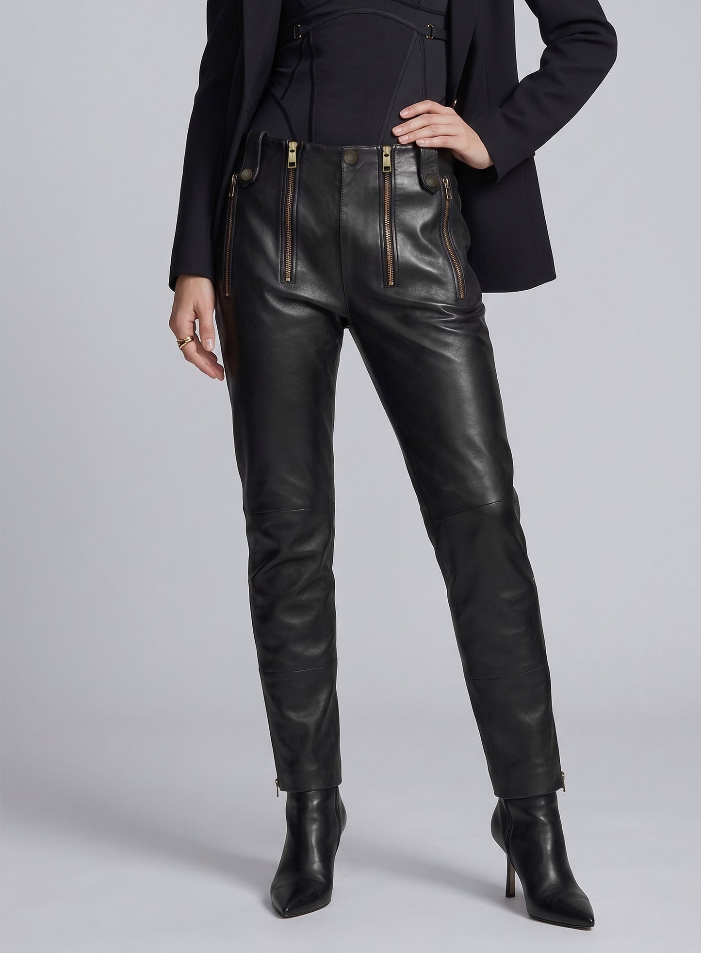 Anchor Leather Pants