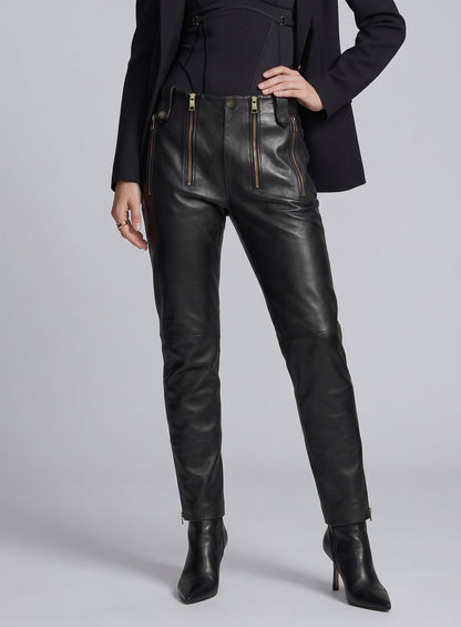 Anchor Leather Pants