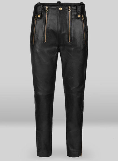 Anchor Leather Pants - LeatherCult