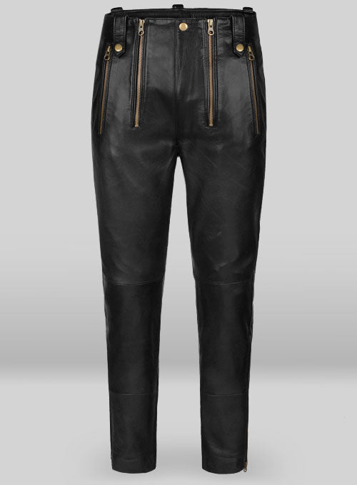 Anchor Leather Pants - LeatherCult