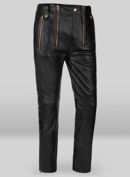 Anchor Leather Pants - LeatherCult