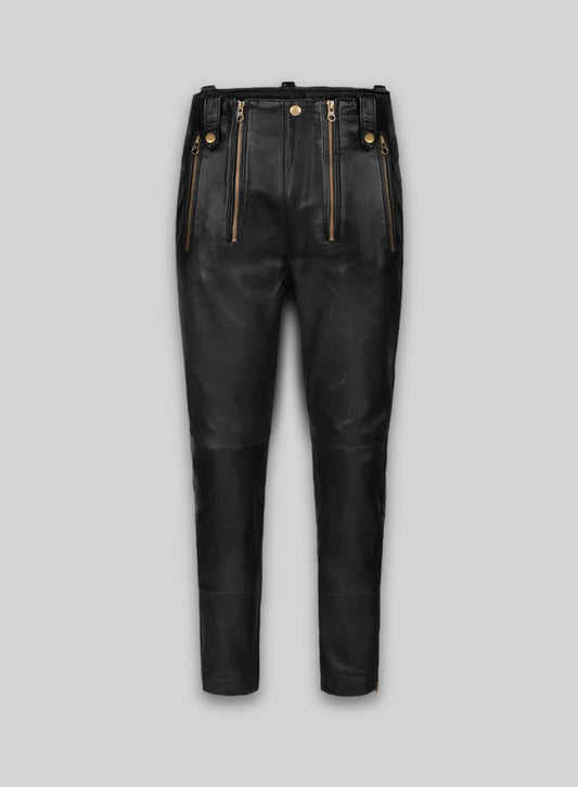 Anchor Leather Pants