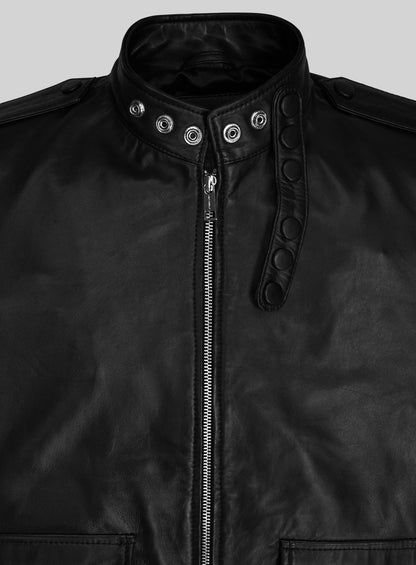 Andrew Garfield The Tonight Show Leather Jacket
