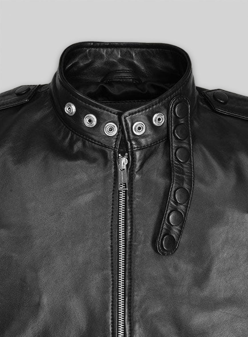 Andrew Garfield The Tonight Show Leather Jacket