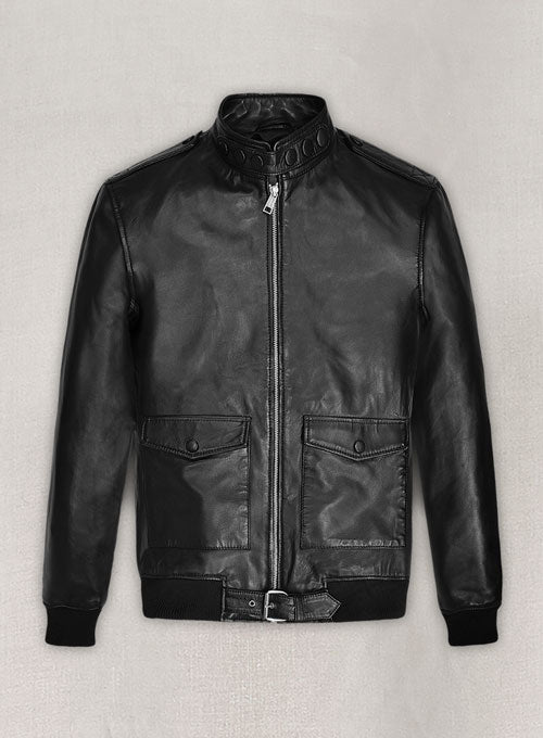 Andrew Garfield The Tonight Show Leather Jacket - LeatherCult