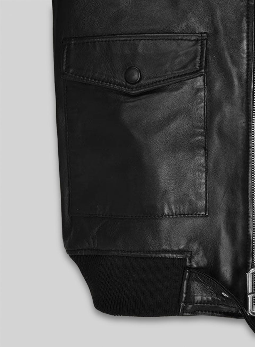 Andrew Garfield The Tonight Show Leather Jacket