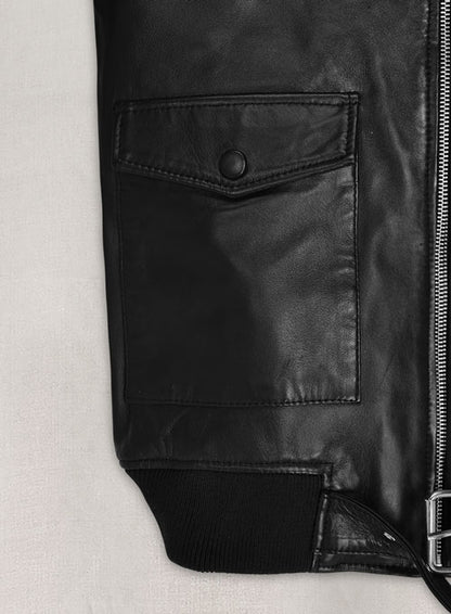 Andrew Garfield The Tonight Show Leather Jacket - LeatherCult