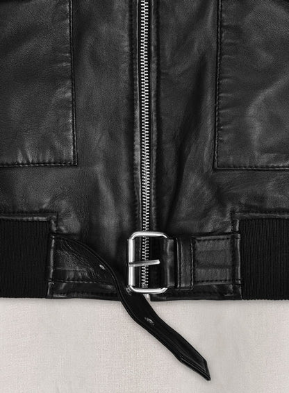 Andrew Garfield The Tonight Show Leather Jacket - LeatherCult