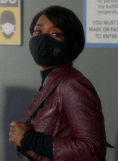 Angela Bassett 9-1-1 Leather Jacket - LeatherCult