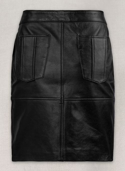 Anjela Johnson Leather Skirt - LeatherCult