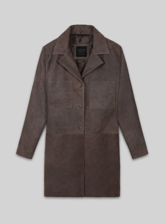 Annabelle Wallis The Mummy Trench Coat