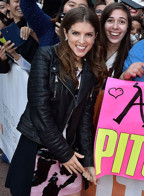 Anna Kendrick Leather Jacket #1 - LeatherCult
