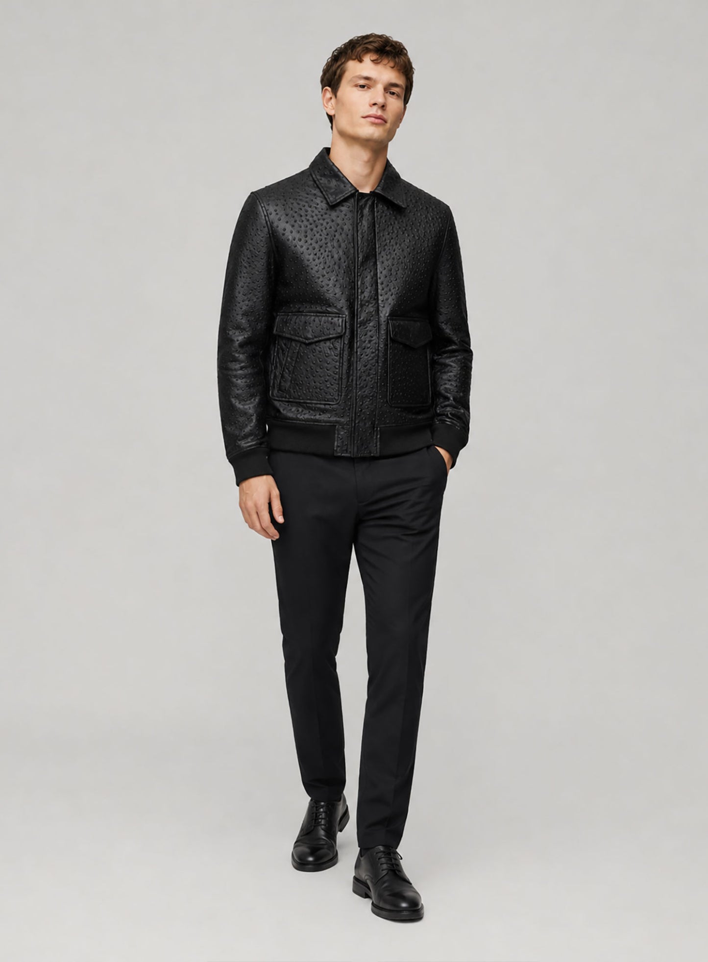 Ansel Elgort The Fault In Our Stars Leather Jacket