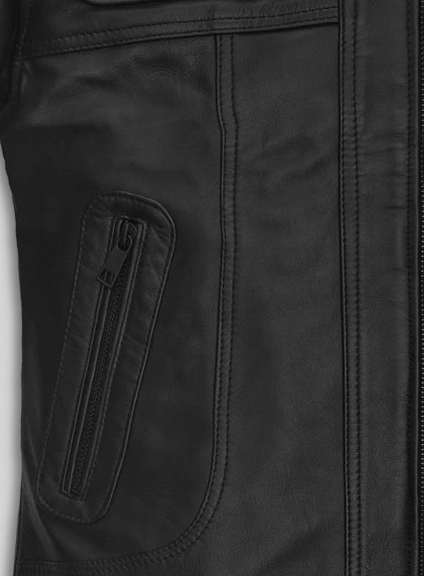 Ansel Elgort November Criminals Leather Jacket