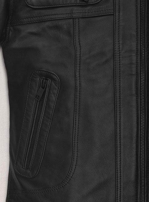 Ansel Elgort November Criminals Leather Jacket - LeatherCult