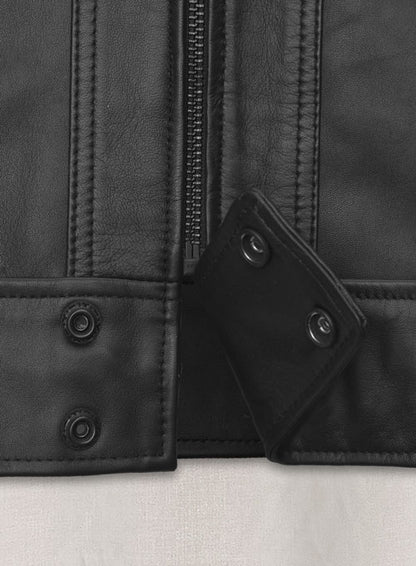 Ansel Elgort November Criminals Leather Jacket - LeatherCult