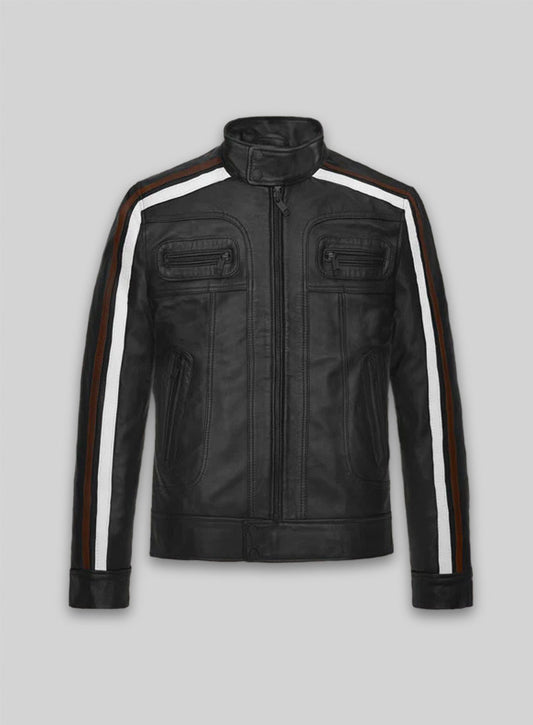 Ansel Elgort November Criminals Leather Jacket