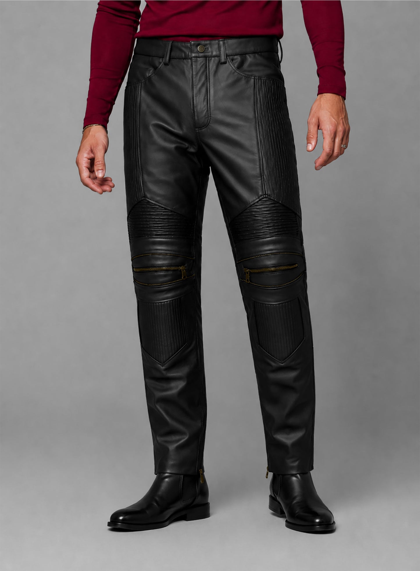 Anthony Callea Leather Pants