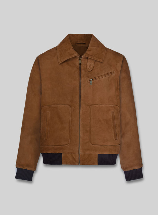Armie Hammer Man From Uncle Leather Jacket