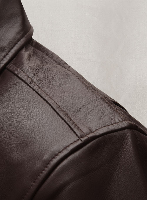 Arnold Schwarzenegger The Last Stand Leather Jacket - LeatherCult