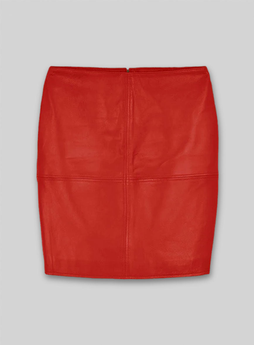 Ashley Roberts Leather Skirt