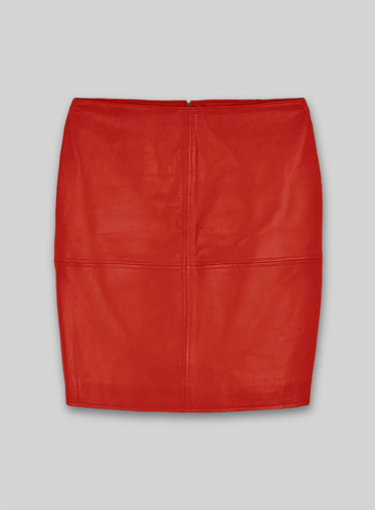 Ashley Roberts Leather Skirt