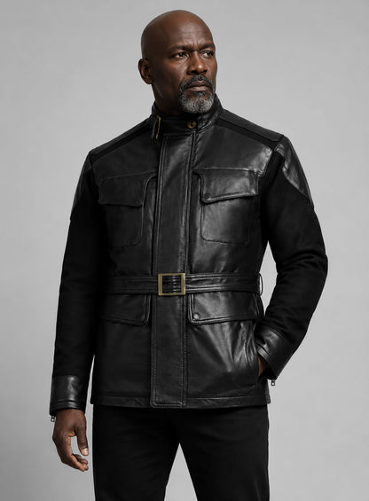 Avengers Age of Ultron Nick Fury Leather Jacket