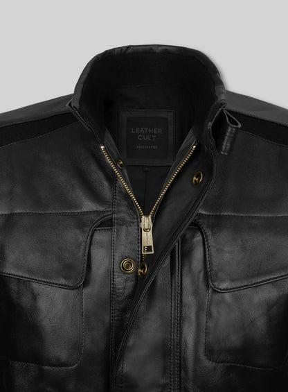 Avengers Age of Ultron Nick Fury Leather Jacket