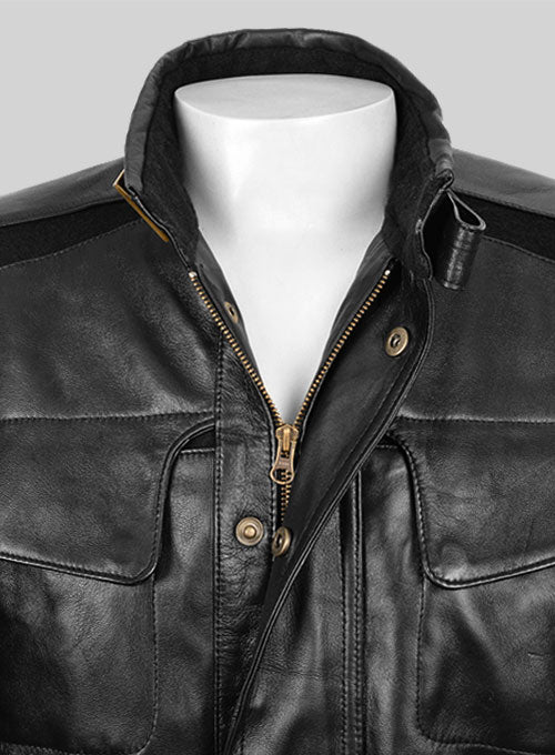 Avengers Age of Ultron Nick Fury Leather Jacket - LeatherCult