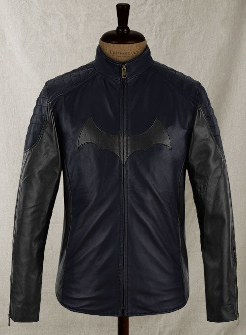 Batman Begins Christian Bale Leather Jacket - LeatherCult