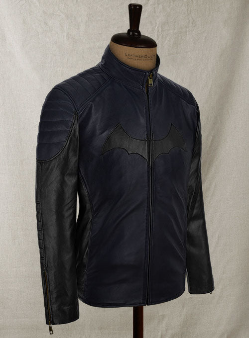 Batman Begins Christian Bale Leather Jacket - LeatherCult