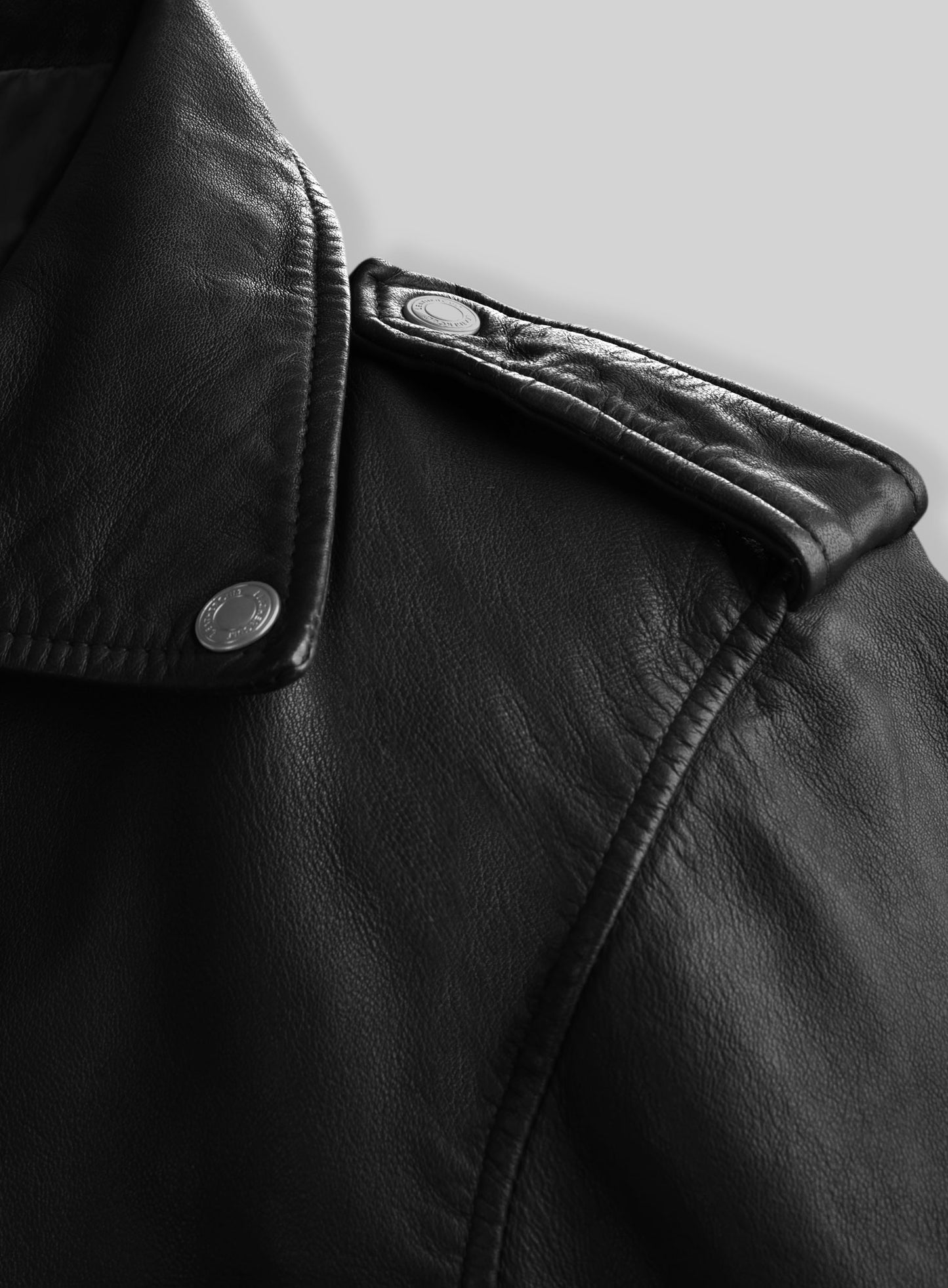 Beast Black Biker Leather Jacket