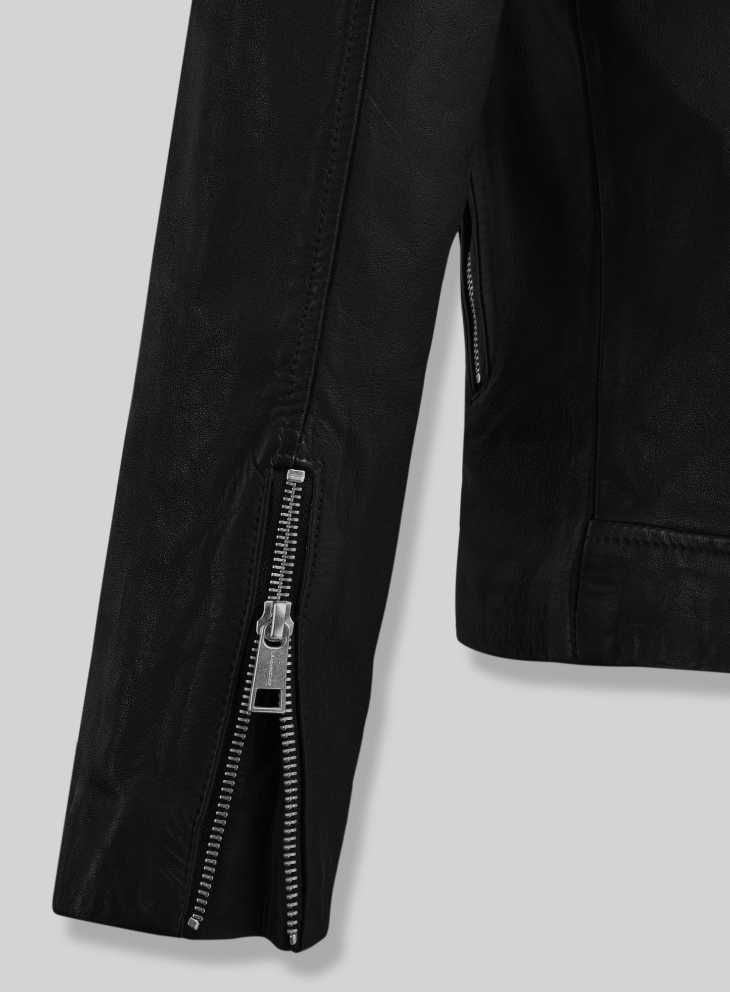 Beast Black Biker Leather Jacket