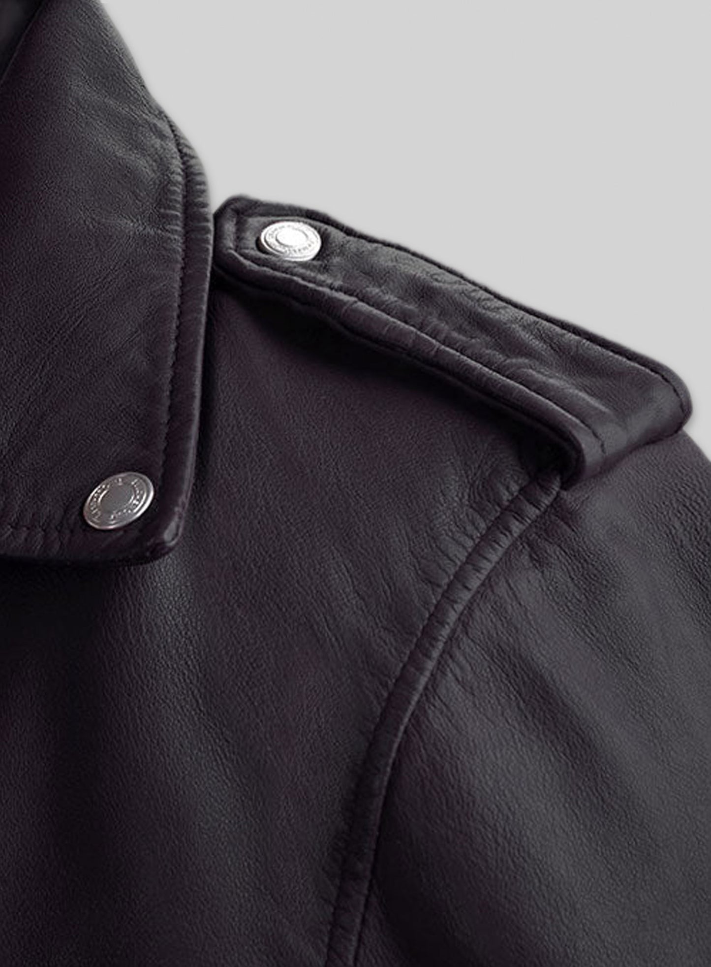 Beast Purple Biker Leather Jacket