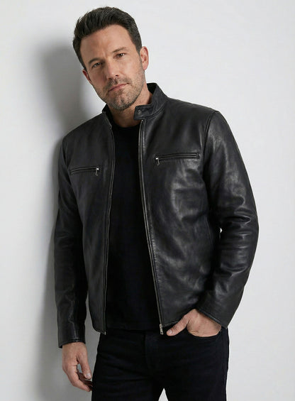 Ben Affleck Leather Jacket #2