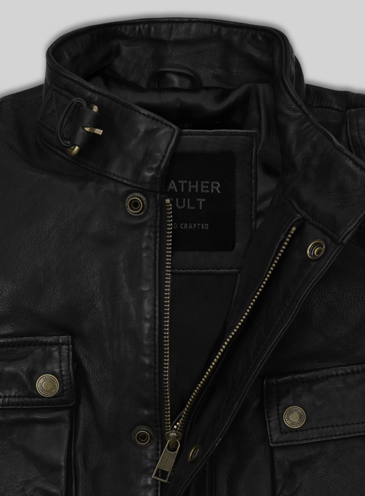 Benjamin Button Leather Jacket