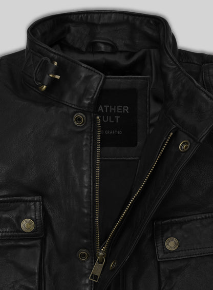 Benjamin Button Leather Jacket