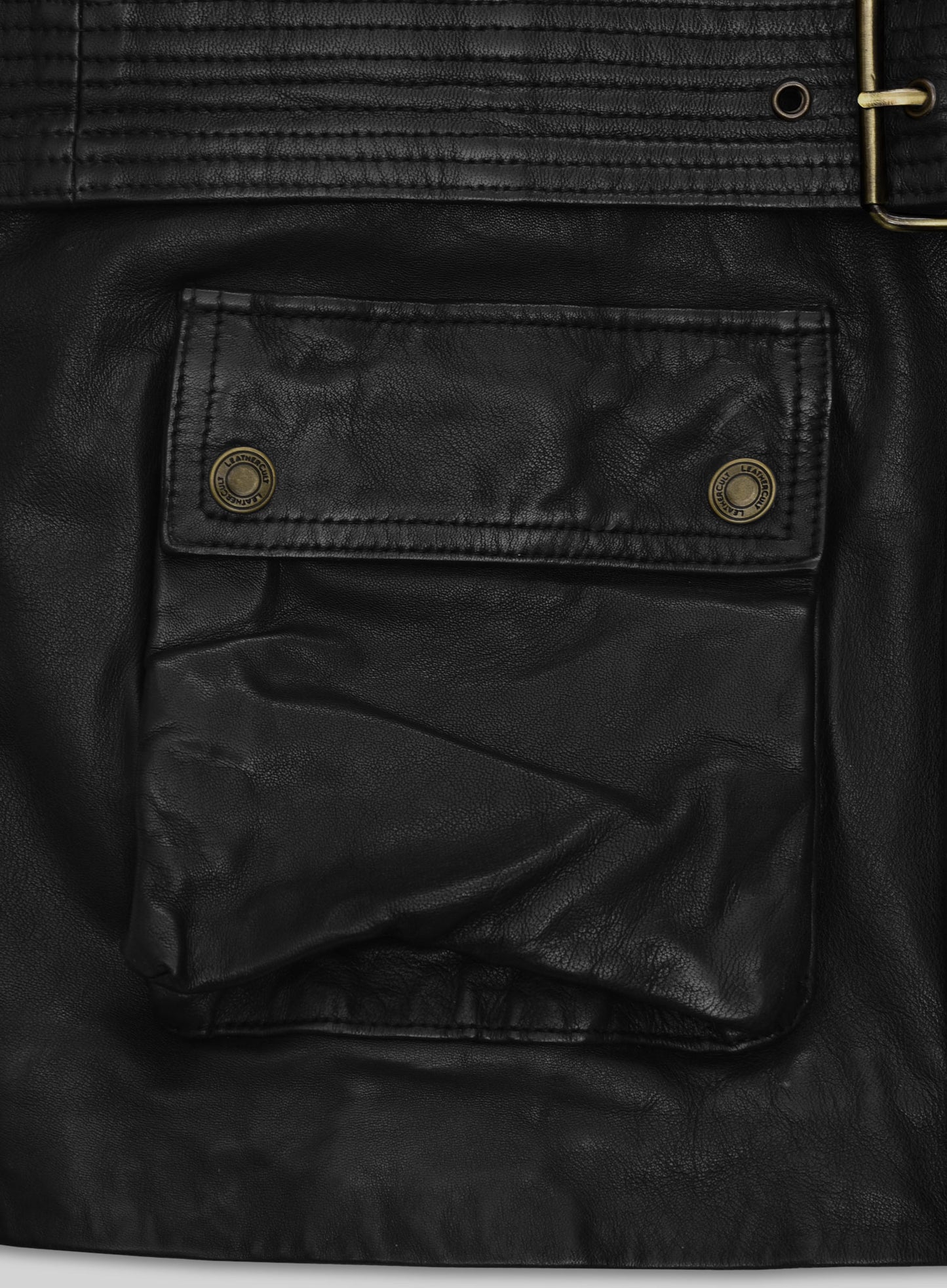 Benjamin Button Leather Jacket