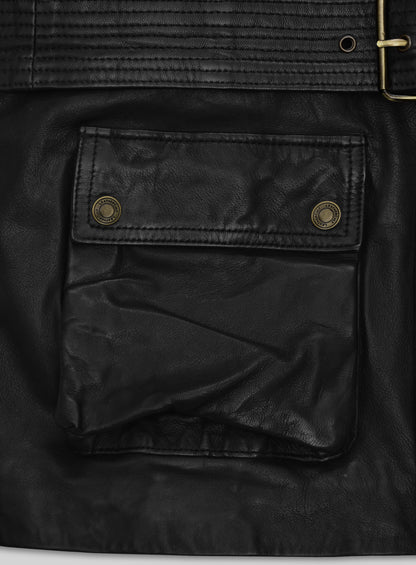 Benjamin Button Leather Jacket