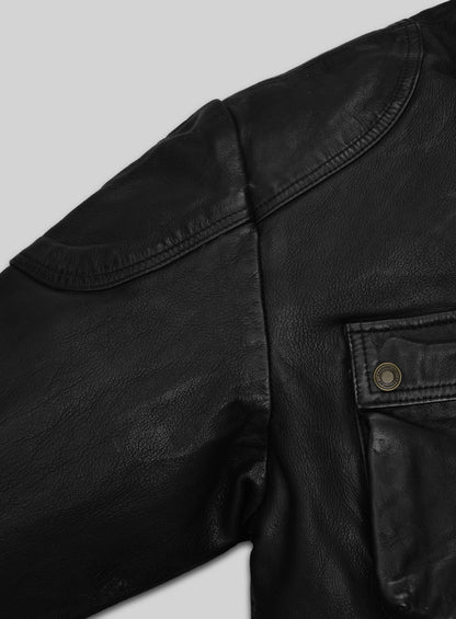 Benjamin Button Leather Jacket