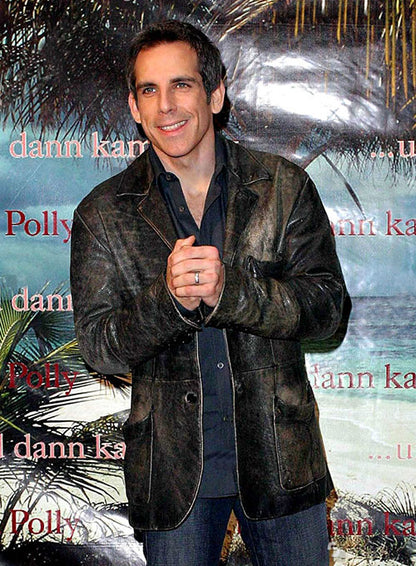 Ben Stiller Leather Blazer - LeatherCult