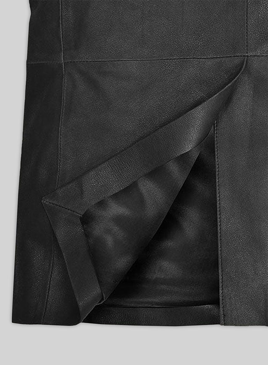 Ben Stiller Leather Blazer