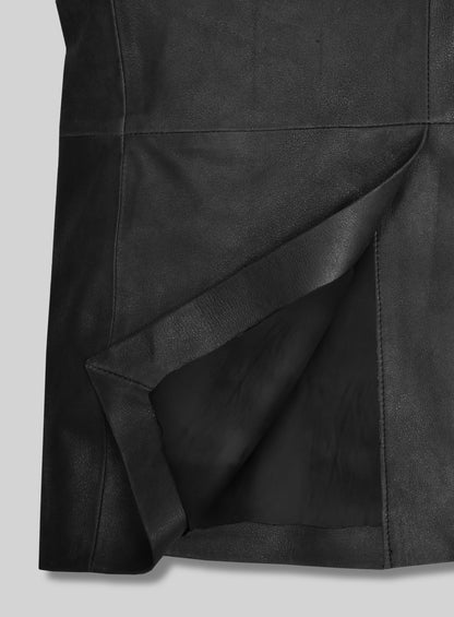 Ben Stiller Leather Blazer