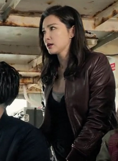 Bingbing Li The Meg Leather Jacket - LeatherCult