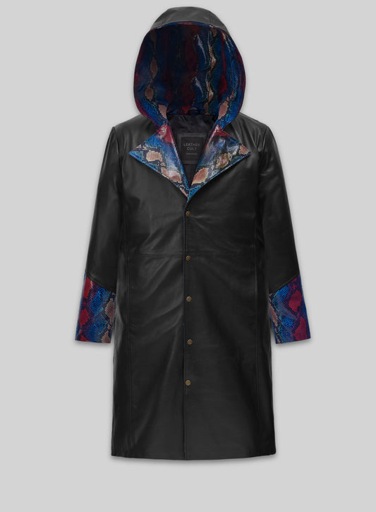Black Devil May Cry 5 Dante Leather Coat