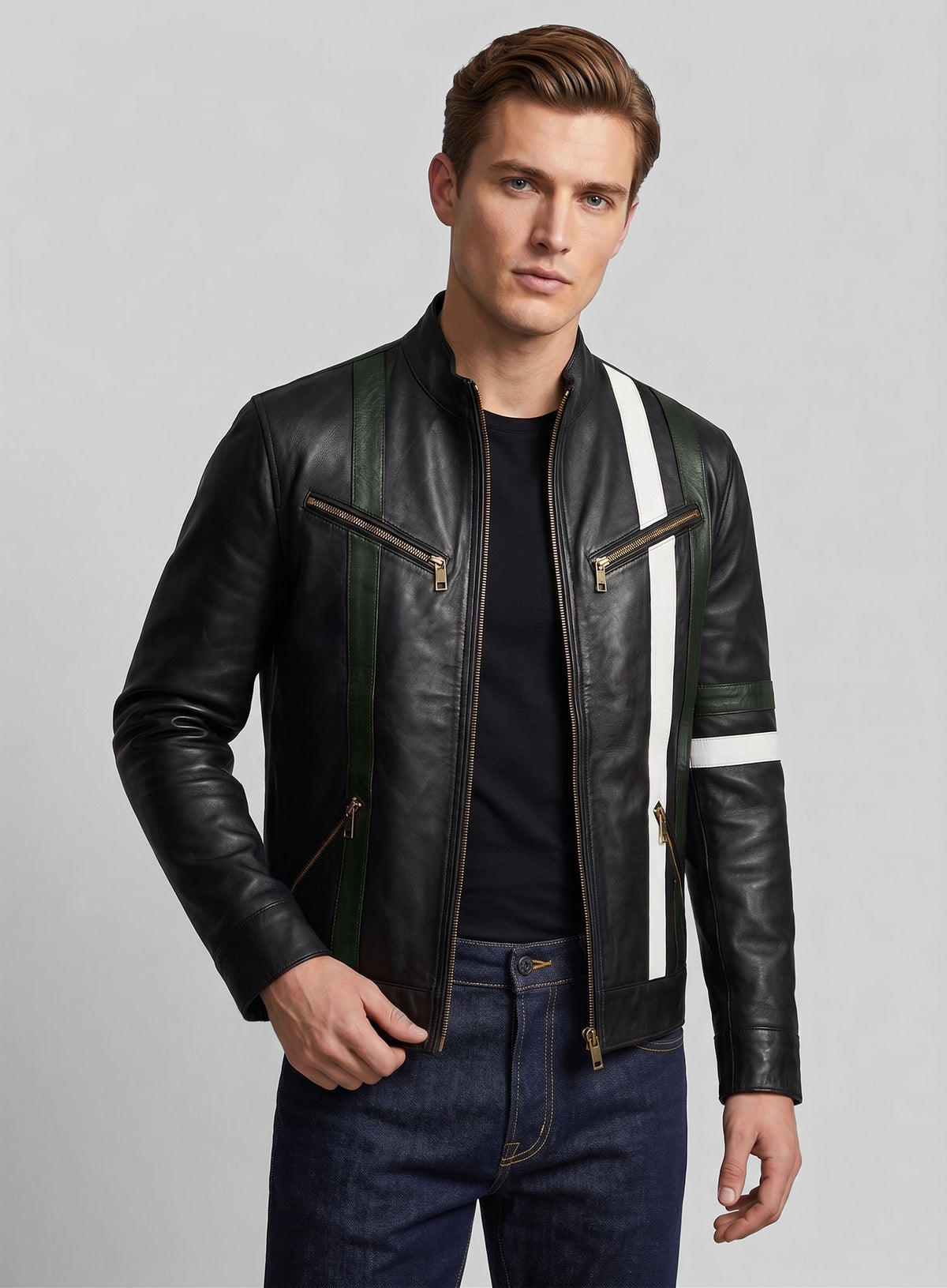 Black Leather Jacket #97
